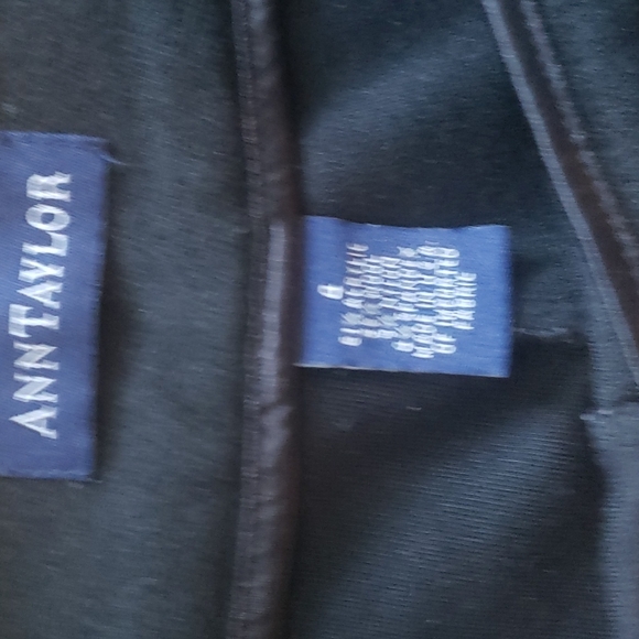 Ann Taylor wool blend wide leg pant - Picture 2 of 3